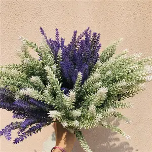 Fiori di Lavanda Bouquet di artificiale Vero Tocco di Nozze Fiore Piante per il Partito Camera Dell'hotel Della Decorazione Della Casa