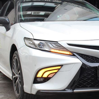 Đối Với Toyota Camry SE 2018 2019 Đèn Báo Rẽ Màu Vàng Đèn LED Chạy Ban Ngày Đèn Sương Mù Cản Trước Đèn Báo Rẽ Màu Vàng