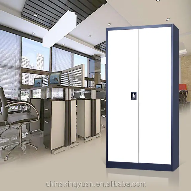 Oficina de acero deslizante de dos grandes puertas gabinete ODM archivador metálico/locker