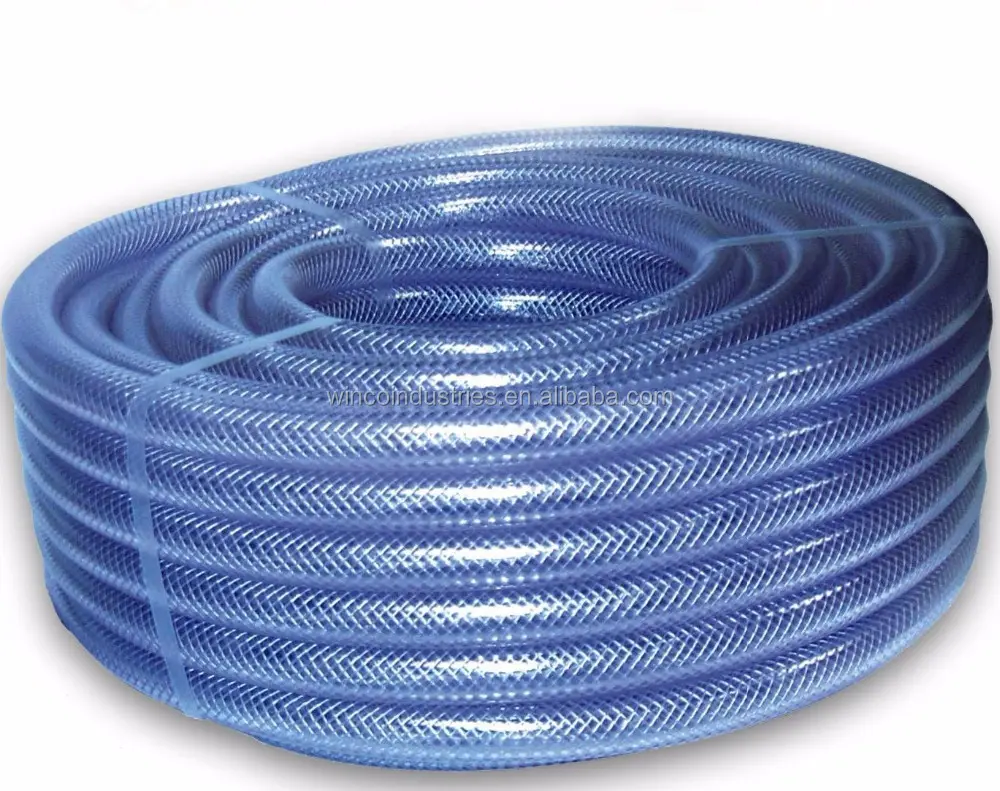 20mm (3/4") Transparent PVC Plastic Soft Hose Food Grade High-Quality Water Pipe Garden Irrigation Plant Watering Tube