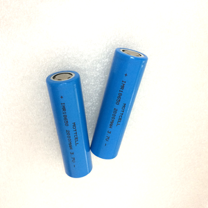 خلايا lifepo4 IFR18650 2000 مللي أمبير 3.7 فولت أيون الشمسية بطارية تخزين - Product Image 1