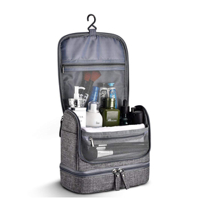 Wholesale Custom logo Polyester Waterproof <strong>Travel</strong> <strong>Wash</strong> <strong>Bag</strong> Men <strong>Women</strong> Cosmetic Toiletry <strong>Bag</strong> - Product Image 1