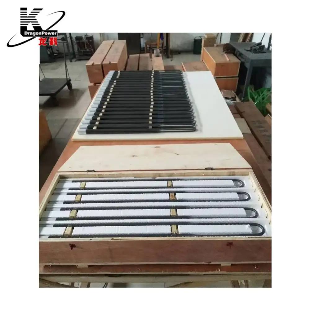 SiC Oven/Pemanas Keramik 1400C Suhu Tinggi Batang Sic Silikon Karbida Pemanas Listrik Industri