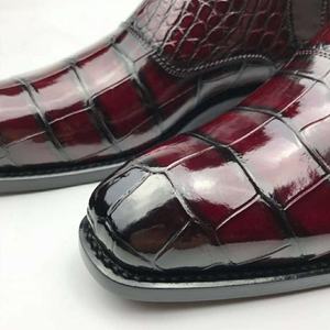 Goodyear welt nuovo arrivo scarpe eleganti da <span class=keywords><strong>uomo</strong></span> scarpe fatte a mano in <span class=keywords><strong>pelle</strong></span> di coccodrillo taglia 14 <span class=keywords><strong>stivali</strong></span> da <span class=keywords><strong>uomo</strong></span> <span class=keywords><strong>stivali</strong></span> eleganti di qualità di lusso per <span class=keywords><strong>uomo</strong></span> - Product Image 6