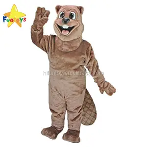<span class=keywords><strong>Costume</strong></span> da Mascotte per Adulti a Forma di Castoro Amichevole Funtoys per Feste - Product Image 1