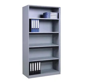 Fashion Cabinet Office Metal File Cabinet Steel Bookcase Without Door