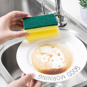 Cuisine <span class=keywords><strong>U</strong></span> type <span class=keywords><strong>Tampon</strong></span> De Nettoyage Rainure Gommage Éponge À Récurer - Product Image 4