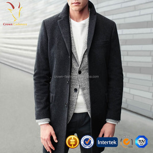 Degli uomini Caldi di Inverno del Cachemire <span class=keywords><strong>Cappotto</strong></span> di Lana - Product Image 3
