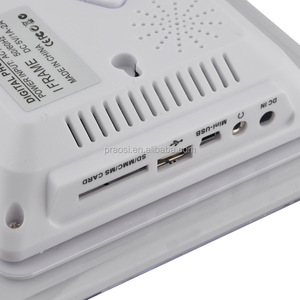 Độ Phân Giải Cao Led Light 7 Inch Khung Ảnh Kỹ Thuật Số Acrylic Với Phát Lại Video - Product Image 6