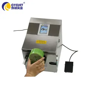 CYCJET nuevos productos ALT390 fecha de caducidad máquina de impresión para botella de plástico de los proveedores de China