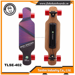 Cuadro eléctrico OEM profesional de espina de pescado de plástico mano ruedas de skate patineta listrik y camiones - Product Image 1