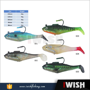 Koop Beste Bas Vissen Lokt Sharp Haak Lood In Shad Soft Baits