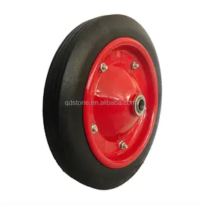 13 inch solid rubber wheels for hand truck