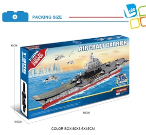 Lele – porte-avion Brother Liaoning, modèle à assembler, blocs de construction de navires de guerre, <span class=keywords><strong>jouet</strong></span> - Product Image 6