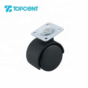 Topcent Plastic Nylon <strong>Furniture</strong> Cabinet Office Chair Table Desk Wheel <strong>Castors</strong> <strong>for</strong> <strong>Furniture</strong> - Product Image 1