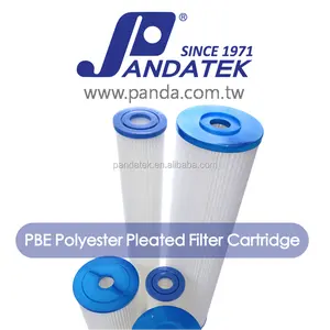 Taiwan water filter, Reusable 0.2 micron polyester pleated filter cartridge for swimming pool