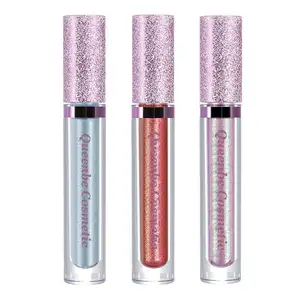 Son Môi Lỏng Nhà Sản Xuất Giữ Ẩm Không Thấm Nước Shimmer Glitter Lip Gloss Nhãn Hiệu Riêng