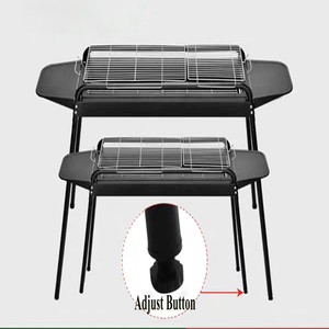 <strong>Best</strong> Stainless Steel Korean Bbq <strong>Grill</strong> Competitive Price R Garden Rectangle Simple <strong>Charcoal</strong> BBQ <strong>Grill</strong> - Product Image 1