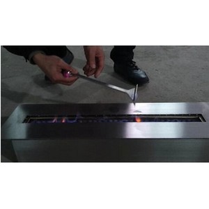 Quemador <span class=keywords><strong>de</strong></span> <span class=keywords><strong>Bioetanol</strong></span> Manual para Interiores <span class=keywords><strong>de</strong></span> 56 Pulgadas, Acero 304, con Calefacción - Product Image 4
