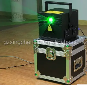 Professionale stadio 5w testo animazione proiettore laser, 3d proiettore laser