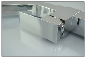 Rubinetti estraibili per lavello termostatico con funzionalità a maniglia singola in ottone cromato per l'installazione del bagno con foro singolo - Product Image 5