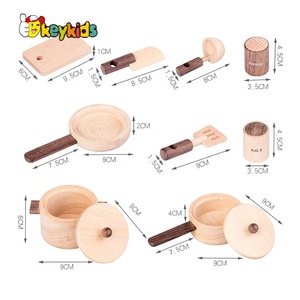 2019 miglior prezzo fai finta di giocare mini stufa <span class=keywords><strong>giocattolo</strong></span> in legno per bambini W10C465 - Product Image 3