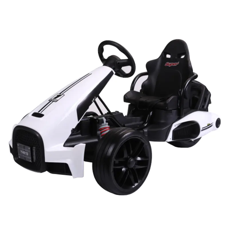 ที่มีประสิทธิภาพล้อ 12 V ไฟฟ้า go kart 4x4 go karts ของเล่นสำหรับเด็ก