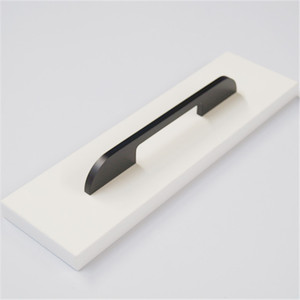 Puxador e botão de alumínio para móveis, alça integrada para armários de cozinha, alça e botão ecológico para móveis modernos - Product Image 6