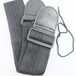 Commercio all'ingrosso Più Poco Costoso prezzo Guitar strap Nero acoustic guitar strap - Product Image 1