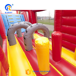 Parcours d'obstacles gonflable commercial et château gonflable pour <span class=keywords><strong>location</strong></span> extérieure en parc à thème, directement de l'usine - Product Image 6