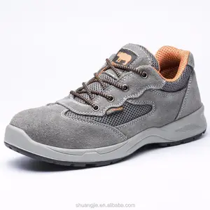 china factory best-selling NO.6301 miller leather steel safety shoe made in china