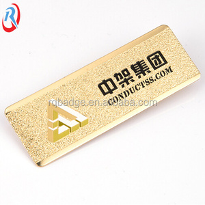 Placa de Identificación Personalizada con Logotipo, Artesanía en Metal, Chapado en Frío, Placa de Marca, Pin de Solapa - Product Image 3