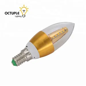 500Lm Bougie E27 3W 12 Volts Led Scintillement Flamme Ampoules