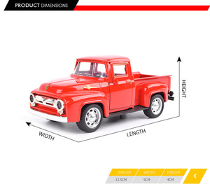 In linea negozio di porcellane 12 pz 1 32 scala pressofuso in lega modello di auto in una scatola di presentazione - Product Image 5