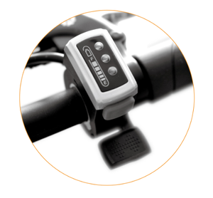 Wuxing Elettrico moto pollice della valvola a farfalla 24-72V ebike batteria indicatore di interruttore pollice della valvola a farfalla per la bicicletta e motorino - Product Image 2