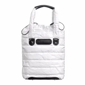 Waterproof tyvek tote bag with logo washable tyvek paper shopping bag