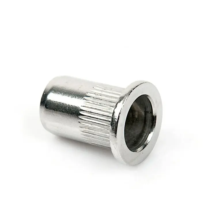 Cabeza plana rivnut inserto roscado loco set (1/4 "-20UNC) Poner en metal.