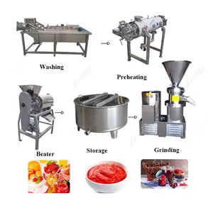 Fabrik verkauf Hot Sauce Pfeffer Mahl paste Maker Frucht marmelade Herstellungs maschine