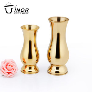 Proveedores de China decoración Rose jarrón de oro <span class=keywords><strong>con</strong></span> alta calidad - Product Image 1