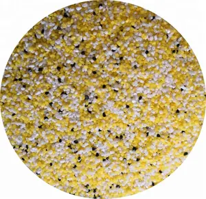 Decorative Flooring Quartz Granules Aggregate In Uniform Shape and Size