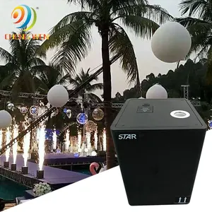 Neue Produkte Hochzeit 400W Fernbedienung Party Cold Stage Feuerwerk Funken brunnen Maschine mit CE