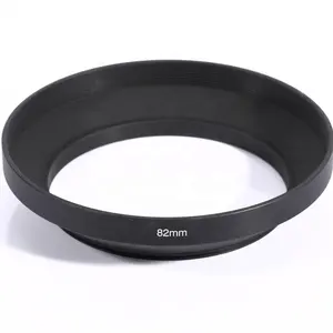 82mm ống kính góc rộng kim loại mui xe tương thích mô hình máy ảnh ống kính máy ảnh mũ trùm cho Canon Nikon Sigma Pentax Fujitsu Samsung Casio