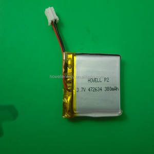 Baterai Lithium Polymer Pouch 3.7v 453030 503030 553030 403030 360mAh 450mAh Isi Ulang 380mah Li Ion Lipo Baterai Li-ion - Product Image 2