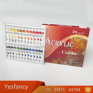 Chine pas cher 24 couleurs 12 ml <span class=keywords><strong>terre</strong></span> <span class=keywords><strong>de</strong></span> <span class=keywords><strong>sienne</strong></span> <span class=keywords><strong>brûlée</strong></span> acrylique peinture prix philippines dans le tube - Product Image 3