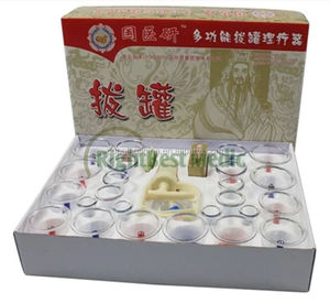 Goguoyiyan — jeu de tasses sous vide avec pompe à main, 24 tasses - Product Image 1