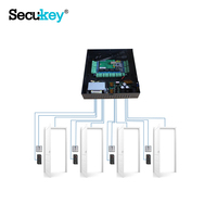 Système de contrôle d'accès à quatre portes avec carte de gestion de réseau TCP/IP et gestion par code