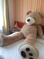 Échantillon gratuit 200cm 260cm Jouets en peluche Ours Exportation vers la Pologne/vente en gros 2 Mètres Ours en peluche géant/grand ours en peluche 200cm Peau
