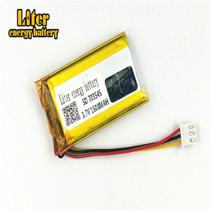 Socket 2.5-3 P 3.7 V 703545 1500 mah factory high quality lithium polymer battery rechargeable li-ion battery lipo - Product Image 3