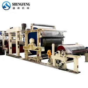 Tissue papier recycling productie machine toiletpapier machine