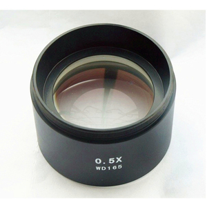Objectif auxiliaire <span class=keywords><strong>de</strong></span> microscope stéréo WD165 0,5X <span class=keywords><strong>de</strong></span> Chine, <span class=keywords><strong>lentille</strong></span> <span class=keywords><strong>de</strong></span> <span class=keywords><strong>Barlow</strong></span> avec filetage <span class=keywords><strong>de</strong></span> montage <span class=keywords><strong>de</strong></span> 1-7/8 pouces (48 mm) - Product Image 1